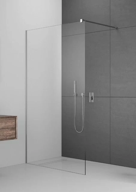 Cabina de dus Walk-In Radaway Modo New II, 115 x H200 cm, sticla transparenta