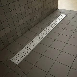 Sistem de dus fara cadita, cu rigola Radaway RadaDrain pe marginea lunga 160 x 80 cm