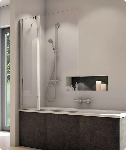 Paravan cada pivotant 90° SanSwiss Solino SOEB13, 100xH150cm