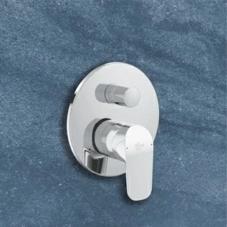 Baterie cada si dus Ideal Standard Ceraflex cu montaj incastrat si corp ingropat