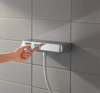 Set baterie cada termostatata Grohe Smart Control cu  dus Euphoria 900 mm