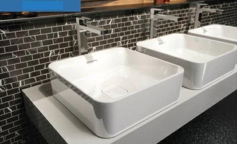 Baterie lavoar Ideal Standard Edge 240, ventil metalic pop-up