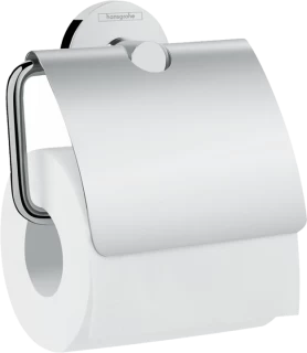 Suport hartie igienica cu aparatoare Hansgrohe Logis Universal, crom
