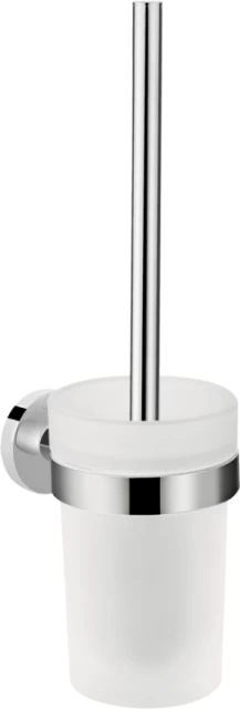 Suport cu perie wc Hansgrohe Logis Universal, crom