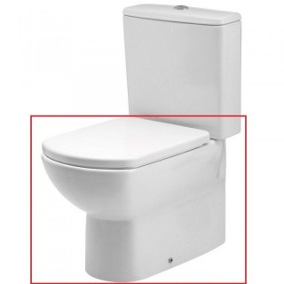 Vas WC Gala Smart monobloc lipit de perete 35 x 61 cm bagno.ro imagine 2022 by aka-home.ro