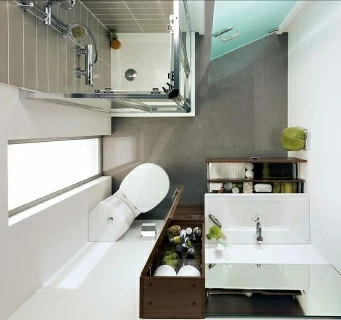 Vas WC monobloc Ideal Standard Connect Space pentru rezervor pe vas 36x60 cm