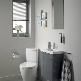 Vas WC monobloc Ideal Standard Connect Space pentru rezervor pe vas 36x60 cm