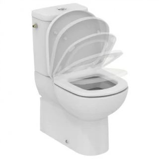 Capac WC Ideal Standard Tempo cu inchidere lenta pentru vas cu proiectie scurta