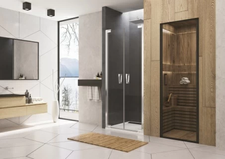 Usa de nisa batanta din doua piese SanSwiss Cadura CA2C 90 x H200 cm