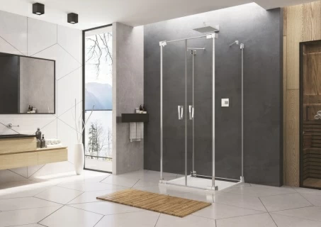 Usa de nisa batanta din doua piese SanSwiss Cadura CA2C 100 x H200 cm