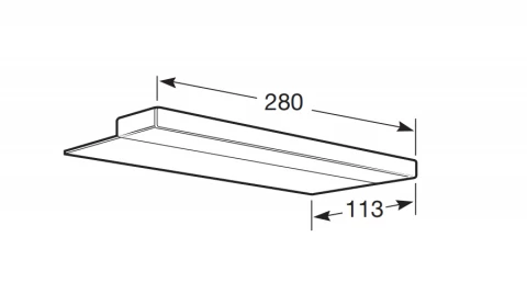 Aplica Roca Delight 1 x 7,2W