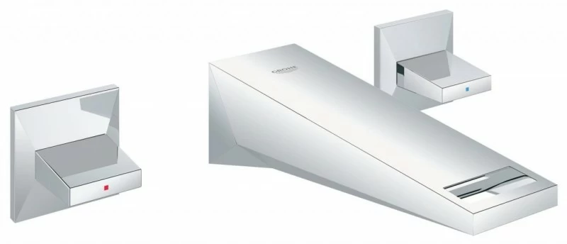 Baterie lavoar Grohe Allure Brilliant Marimea S cu 3 elemente 1/2″