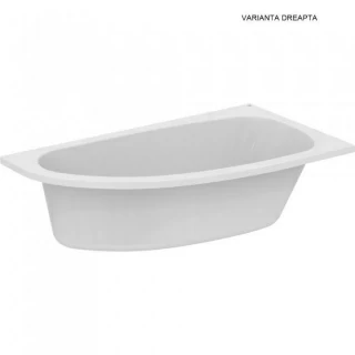 Cada semirotunda asimetrica Ideal Standard Hotline New 160x90 cm