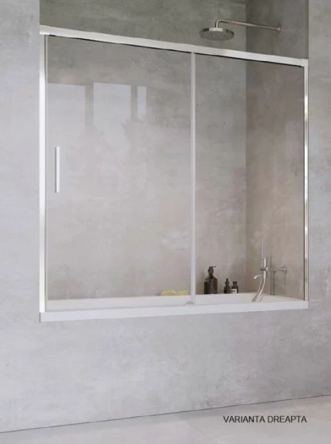 Paravan cada Radaway Idea PN DWJ cu usa glisanta si parte fixa 150 cm
