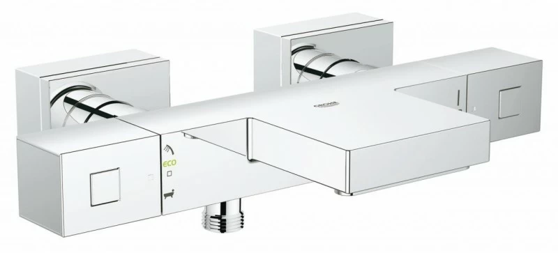 Baterie cada si dus Grohe Grohtherm Cube cu termostat 1/2″