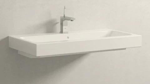 Baterie lavoar Grohe Eurocube Joy cu monocomanda 1/2″, pop-up