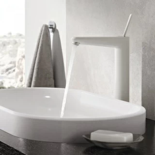 Baterie lavoar Grohe Eurodisc Joy monocomanda 1/2″ Marimea XL,alb