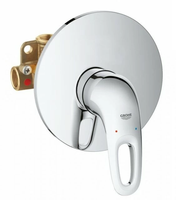 Baterie dus Grohe Eurostyle cu monocomanda 1/2″ si corp incastrat