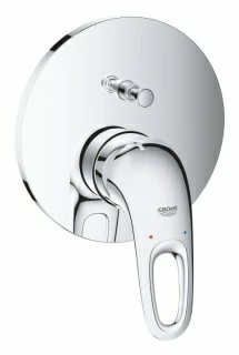 Baterie de cada si dus Grohe Eurostyle cu monocomanda, crom