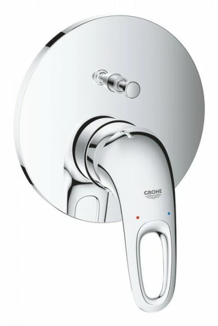 Baterie de cada si dus Grohe Eurostyle cu monocomanda, crom
