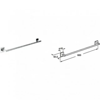 Suport prosop Roca Cubica 60 cm