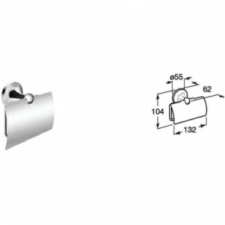 Suport hartie igienica Roca Classica cu aparatoare