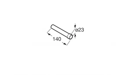Suport hartie igienica Roca Superinox