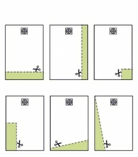 Cadita dus dreptunghiulara Radaway Kyntos F 160 x 70 x H3 cm, decupabila