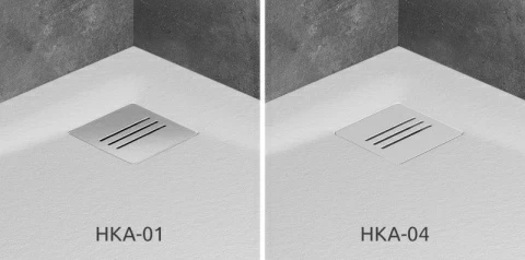 Cadita dus dreptunghiulara Radaway Kyntos F 160 x 70 x H3 cm, decupabila