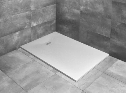 Cadita dus dreptunghiulara Radaway Kyntos F 130 x 90 x H3 cm, decupabila