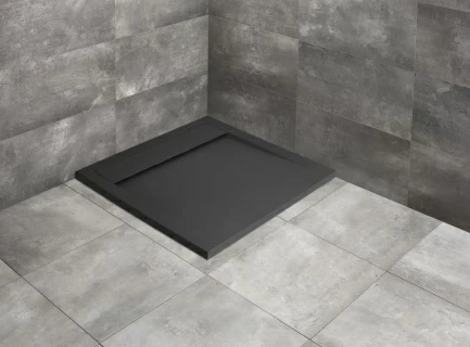 Cadita dus patrata Radaway Teos C 90 x 90 x H4 cm, decupabila