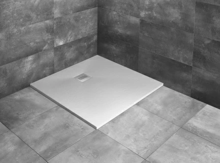 Cadita dus patrata Radaway Kyntos C 80 x 80 x H3 cm, decupabila