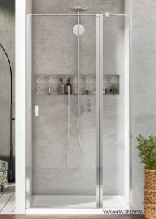 Usa de nisa batanta Radaway Nes DWJ II, 100 cm