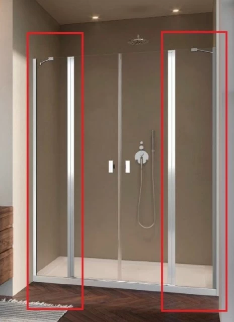 Perete lateral Radaway Nes DWD II, 87 cm