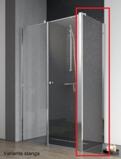 Perete lateral cabina dus Radaway Eos II KDS, 70 x 197 cm bagno.ro