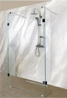 Cabina dus Walk-In Sanotechnik Sanoflex Wide 130 x H195 cm