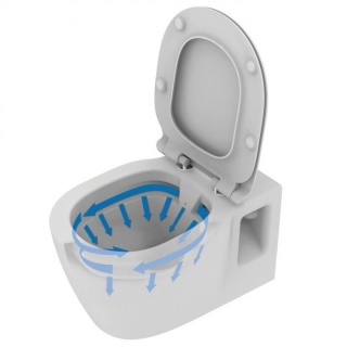 Vas WC Ideal Standard Connect suspendat Rimless 55 x 36 cm bagno.ro imagine 2022