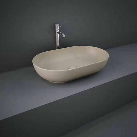 Lavoar Rak Ceramics Feeling oval 55x35 cm cappuccino mat