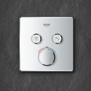 Baterie dus Grohe Grohtherm Smartcontrol termostatata cu 2 iesiri