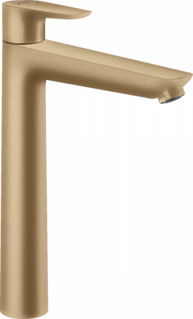 Baterie lavoar Hansgrohe Talis E 240, cu ventil pop-up, bronz periat, pentru lavoar tip bol