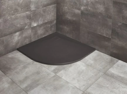 Cadita dus semirotunda Radaway Kyntos A 100 x 100 x H3 cm, decupabila
