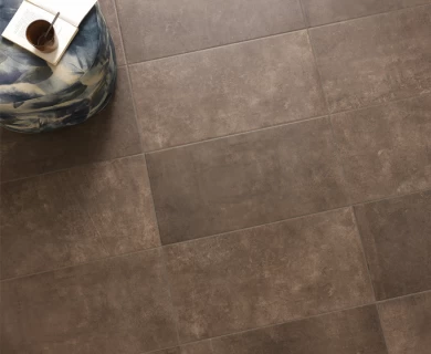 Gresie portelanata Sintesi Italia, Ambienti Tabacco Rectificata 60x30 cm