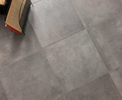 Gresie portelanata Sintesi Italia, Ambienti Greige Rectificata 80,2x80,2 cm