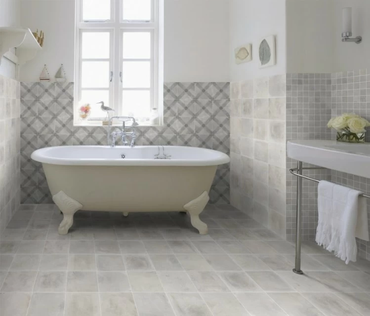 Gresie portelanata Sintesi Italia, Atelier Bianco 60,4x60,4 cm