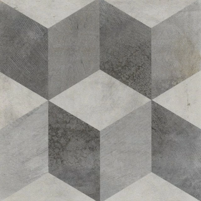 Decor ceramic Sintesi Italia, Atelier Cubo Decoro 20x20 cm