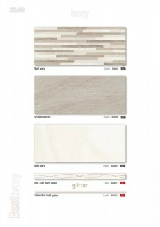 Decor ceramic Idea Ceramica, Best Wall Ivory 60x25 cm