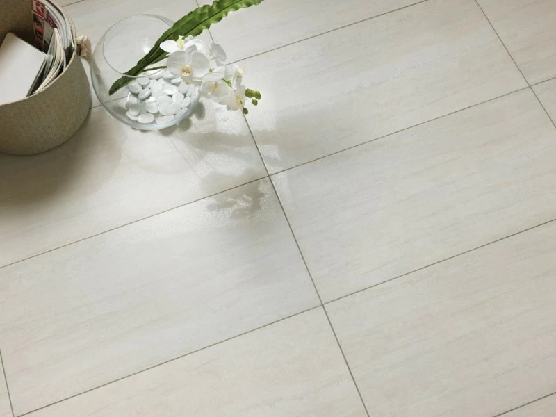 Gresie portelanata Sintesi Italia, Fusion White 60,4x30 cm