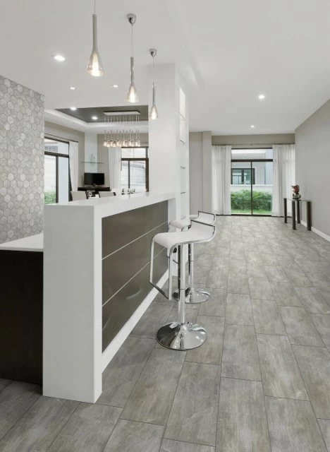 Gresie portelanata Sintesi, Mystone Grey 40,4x20 cm