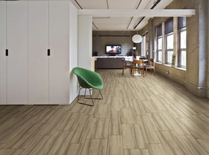 Gresie portelanata Sintesi, Paint Stone Beige 80,2x20,2 cm