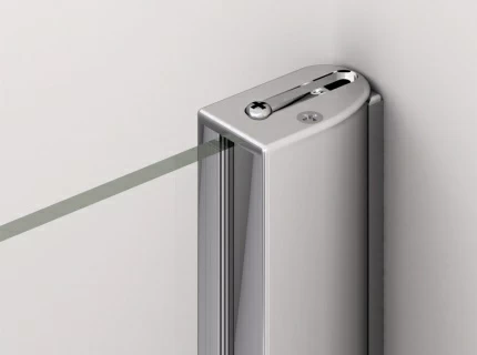 Cabina dus Walk-in SanSwiss Fun FUD2 140 x 40 x H200 cm sticla Durlux